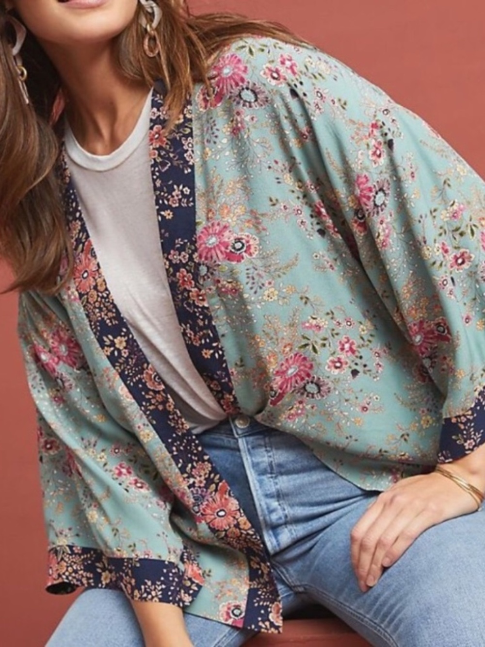 Kachel x Anthropologie Greer kimono one size